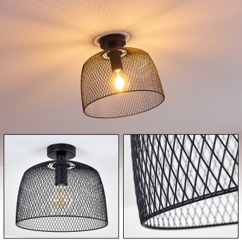 MOHOLM Ceiling Light black, 1-light source