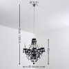 Pendant Light chrome, 5-light sources