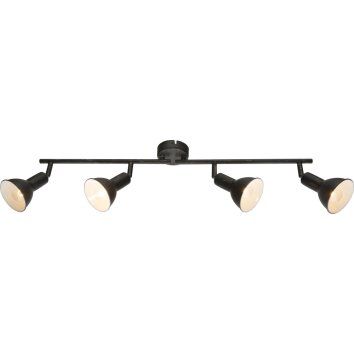 Globo NAMUS ceiling spotlight black, 4-light sources