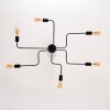Bogno Ceiling Light black, 6-light sources