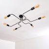Bogno Ceiling Light black, 6-light sources