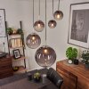 Pendant Light Degevos chrome, 5-light sources