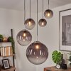 Pendant Light Degevos chrome, 5-light sources