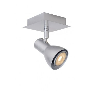 Lucide LAURA ceiling spotlight LED grey, 1-light source