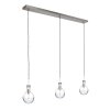 Steinhauer Elegance Pendant Light transparent, clear, 1-light source