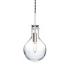 Steinhauer Elegance Pendant Light transparent, clear, 1-light source