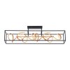 Paul Neuhaus SELINA Ceiling Light LED black, 4-light sources