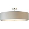 Brilliant ANDRIA Ceiling light chrome, grey, 3-light sources