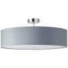 Brilliant ANDRIA Ceiling light chrome, grey, 3-light sources