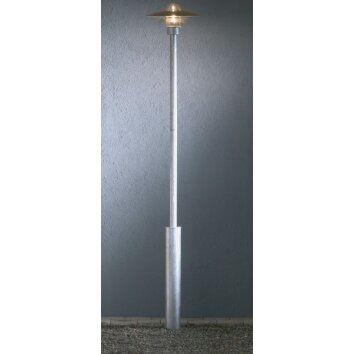 Konstsmide Modena floor lamp silver, 1-light source