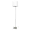 Steinhauer Noor Floor Lamp stainless steel, 1-light source
