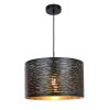 Pendant Light Globo TUNNO black, 1-light source