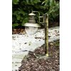 Brilliant Artu outdoor pedestal light gold, brass, black, 1-light source