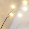 Reality Rennes floor lamp LED chrome, 5-light sources