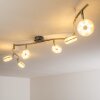 Donot Ceiling Light LED matt nickel, 6-light sources