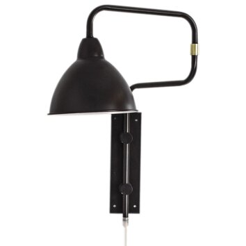 Wall Light By Rydens Brighton black, 1-light source