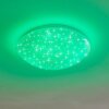 KENDAL Ceiling light LED white, 1-light source, Remote control, Colour changer