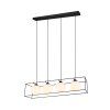Pendant Light Reality GABBIA black, 4-light sources