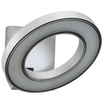 Albert 210 outdoor wall light LED silver, 1-light source