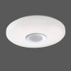 Leuchten-Direkt PELVO ceiling light LED white, 1-light source, Remote control, Colour changer