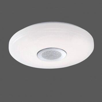 Leuchten-Direkt PELVO ceiling light LED white, 1-light source, Remote control, Colour changer