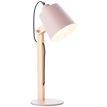 Brilliant SWIVEL Table Lamp Light wood, 1-light source