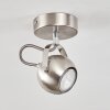 GADMEN Ceiling Light chrome, matt nickel, 1-light source