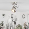 GADMEN Ceiling Light chrome, matt nickel, 1-light source
