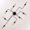 Bogno Ceiling Light black, 8-light sources