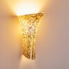 CHIETI Wall Light gold, white, 1-light source