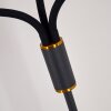 Floor Lamp Hovslund black-gold, 3-light sources