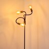 Floor Lamp Hovslund black-gold, 3-light sources