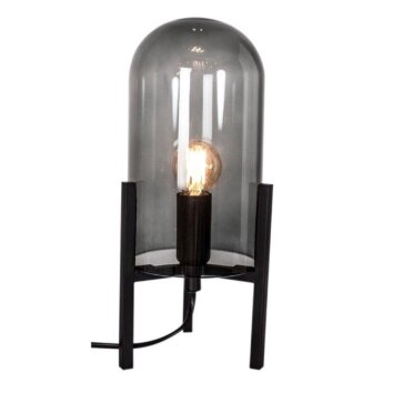 Table Lamp By Rydens Smokey black, 1-light source
