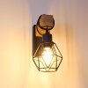 BARBENGO Wall Light brown, black, 1-light source