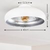 GUAYO Ceiling light aluminium, 1-light source