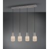 Trio WAILER Pendant Light LED matt nickel, 4-light sources