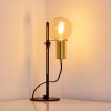 KIREHITO Table Lamp gold, brass, black, 1-light source