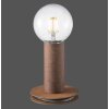 Leuchten Direkt TURN ME Table Lamp rust-coloured, 1-light source