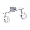 Leuchten Direkt ANGELO Ceiling Light LED chrome, 2-light sources
