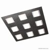 Grossmann BASIC Ceiling Light LED anthracite, 9-light sources