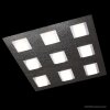 Grossmann BASIC Ceiling Light LED anthracite, 9-light sources