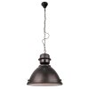 Brilliant Kiki Pendant Light stainless steel, black, 1-light source