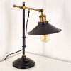 Gudem Table Lamp black-gold, 1-light source
