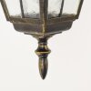 Antibes Outdoor Wall Light brown, gold, 1-light source