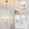 chandelier transparent, clear, 5-light sources