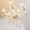 chandelier transparent, clear, 5-light sources