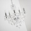 chandelier transparent, clear, 5-light sources