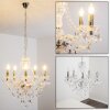 chandelier transparent, clear, 5-light sources