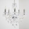 chandelier transparent, clear, 5-light sources
