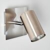 ZUOZ wall spotlight matt nickel, 1-light source